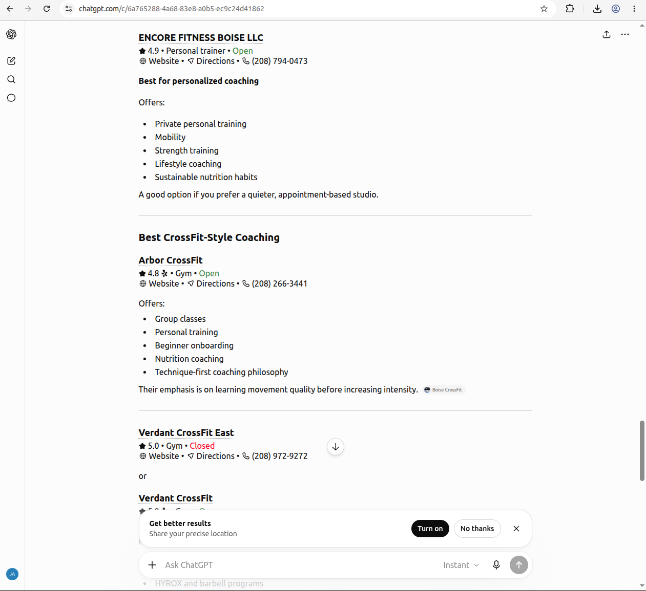 ChatGPT Q2 screenshot 4